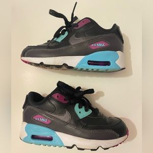 Nike Air Max 90 South Beach Miami Kids Size 13C - 833414-033